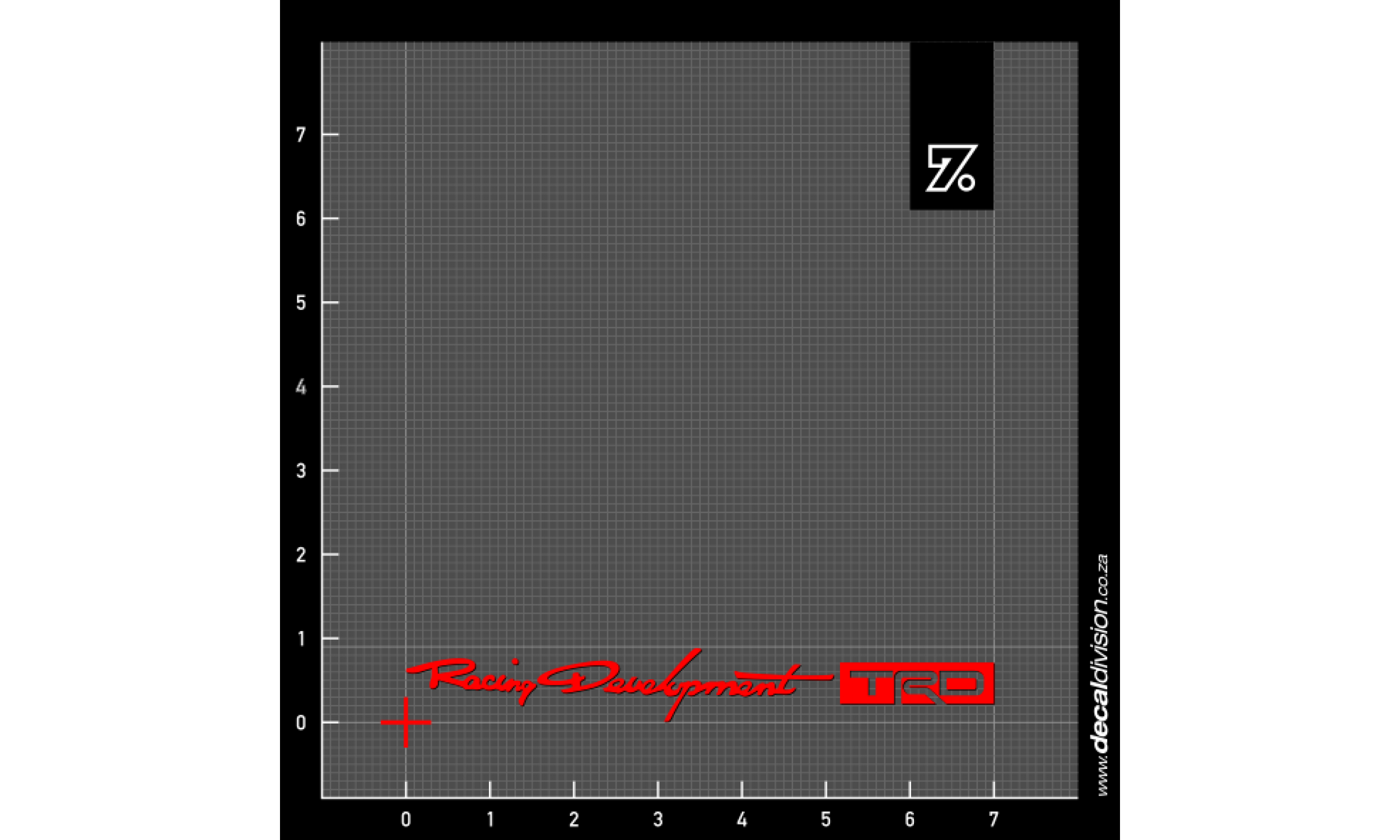 Toyota Racing Development Sticker